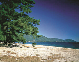  The White beach of Omatsuzaki, Biwa Lake 