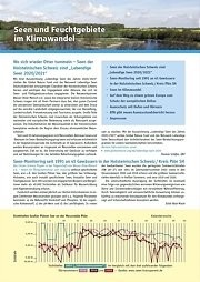  Newsletter Seen und Feuchtgebiete im Klimawandel 