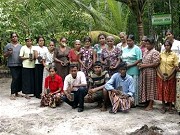  Active Women Group Green Friends in the Mangrove Nursery in Pathamulla at Maduganga 