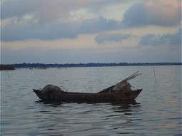  Traditional boat of fisherman 