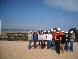  Teilnehmer im Windpark 