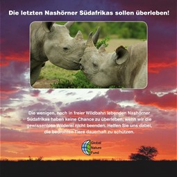  Spendenprojekt Nashörner in Südafrika 