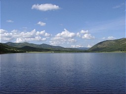  Wasserreservoir Baikalsee, Russland. 