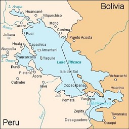  Map of Lake Ttitcaca
Source: www.wikipedia.org 