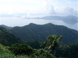  View on the Laguna de Bay 