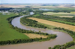  Red River - Größter Zustrom des Winnipegsees 