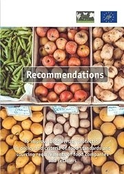 Recommendations
To improve biodiversity protection in policy and criteria of food standards and sourcing requirements of food companies and retailers 